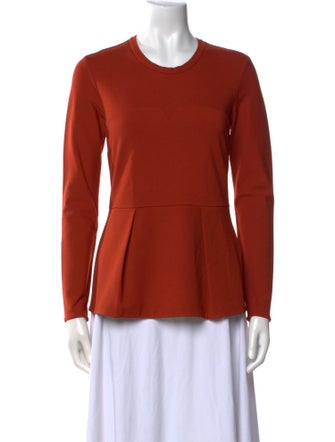 3.1 Phillip Lim Crew Neck Long Sleeve Top