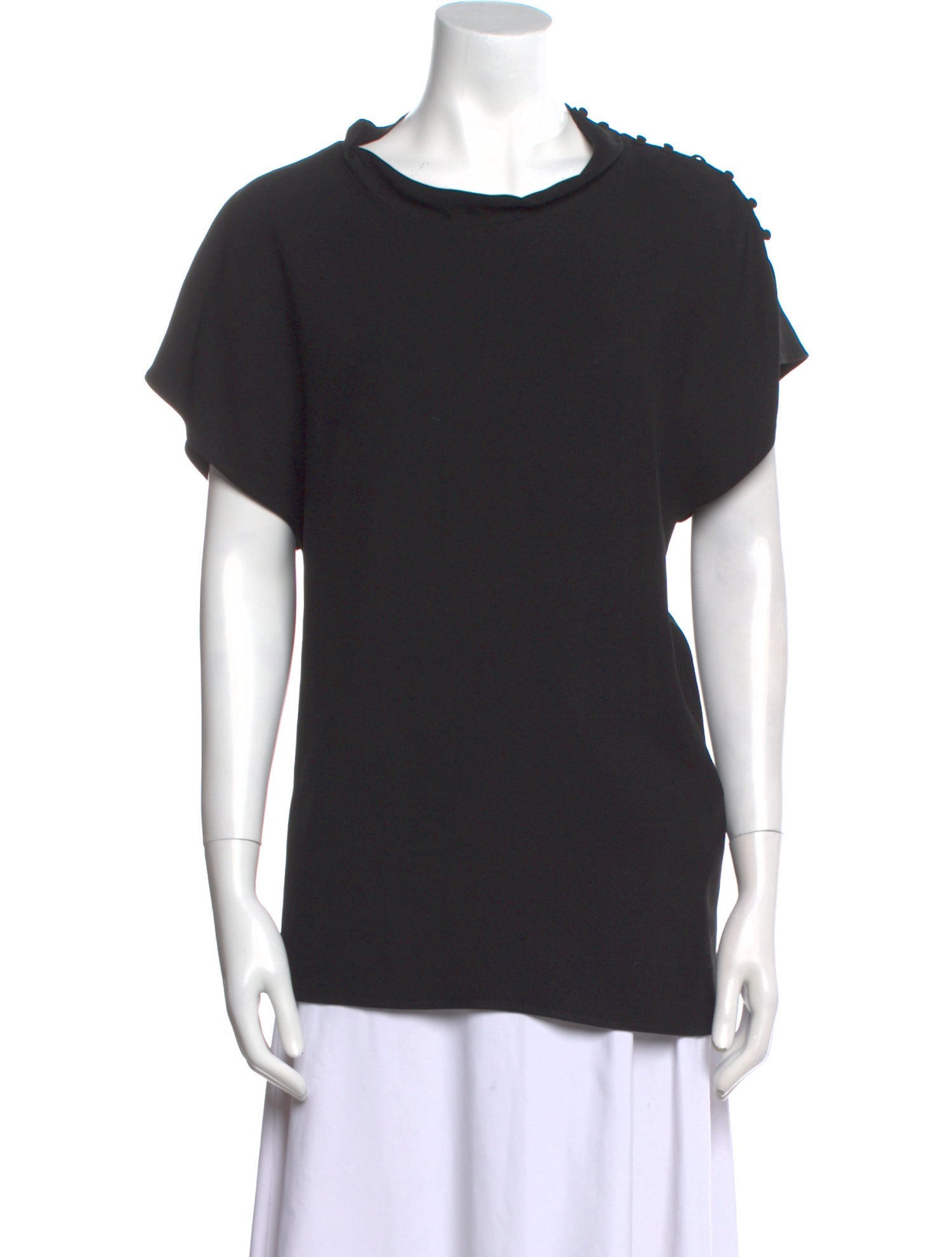 3.1 Phillip Lim Bateau Neckline Short Sleeve T-Shirt