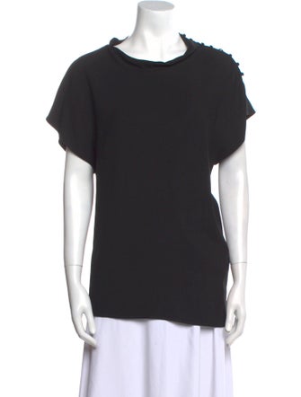 3.1 Phillip Lim Bateau Neckline Short Sleeve T-Shirt