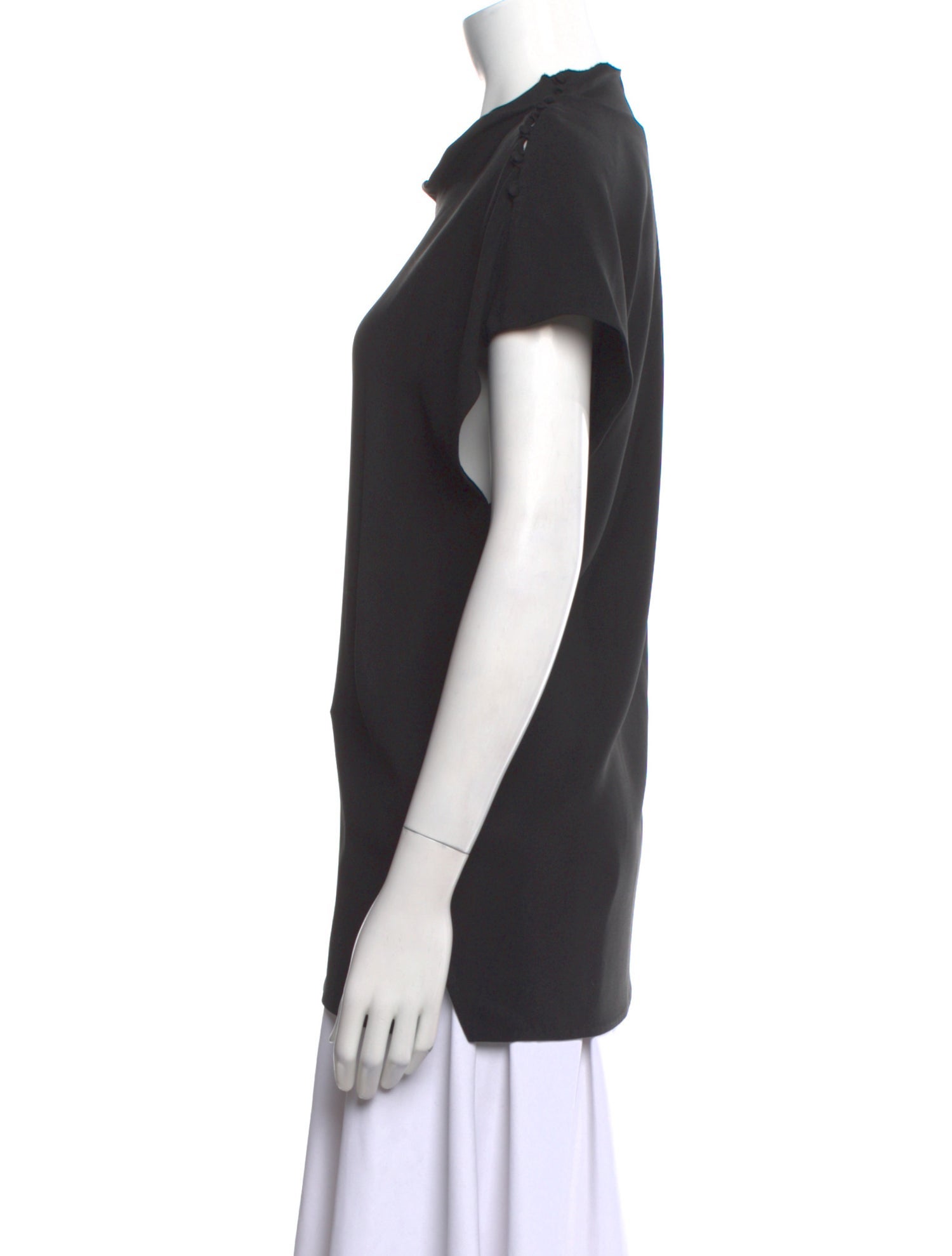 3.1 Phillip Lim Bateau Neckline Short Sleeve T-Shirt