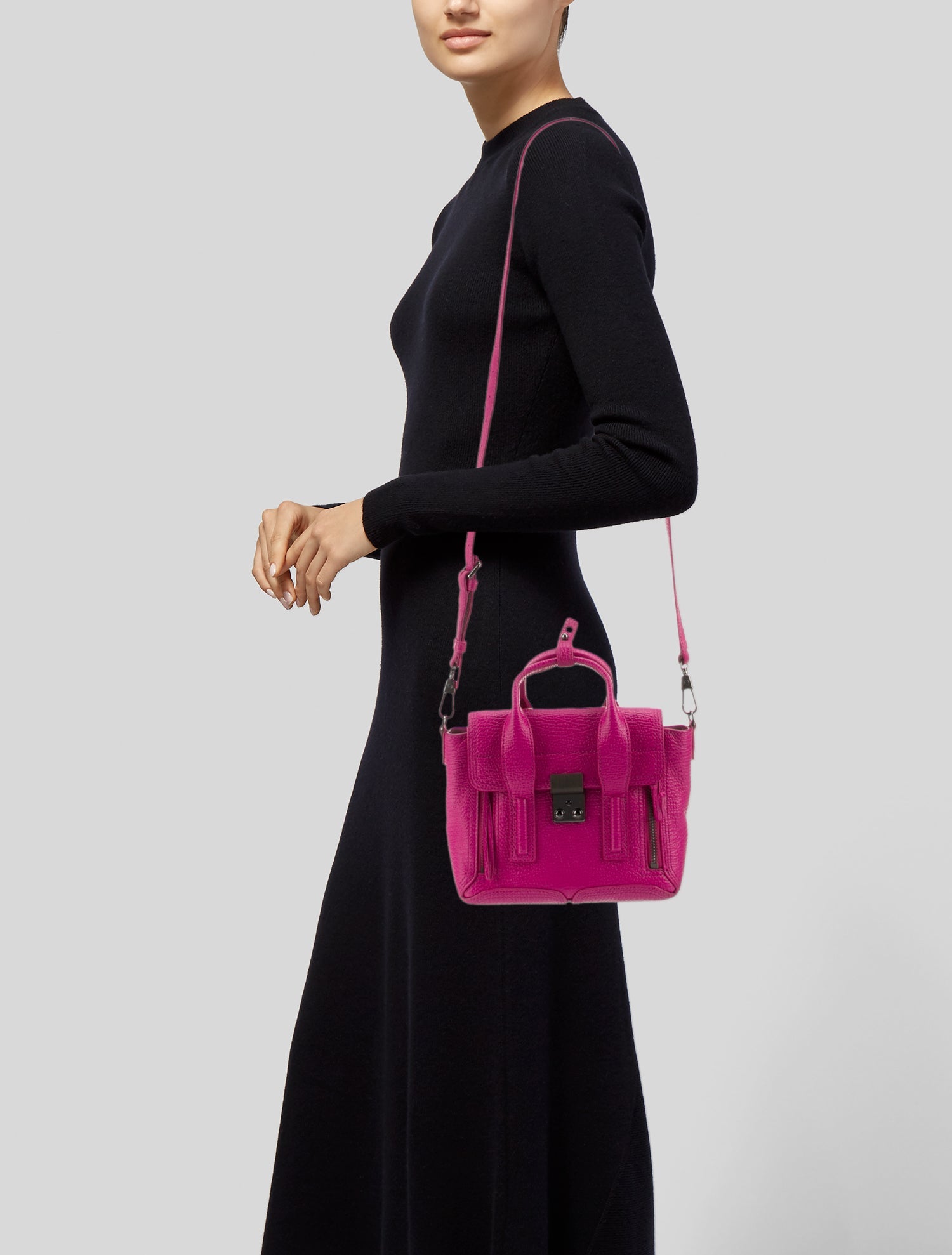 3.1 Phillip Lim Leather Top Handle Bag