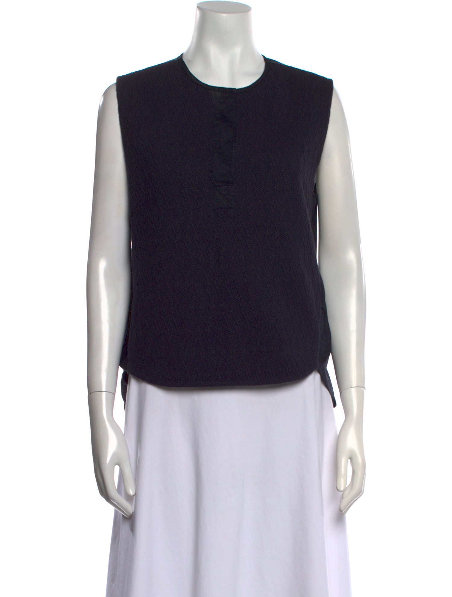 3.1 Phillip Lim Crew Neck Sleeveless Top