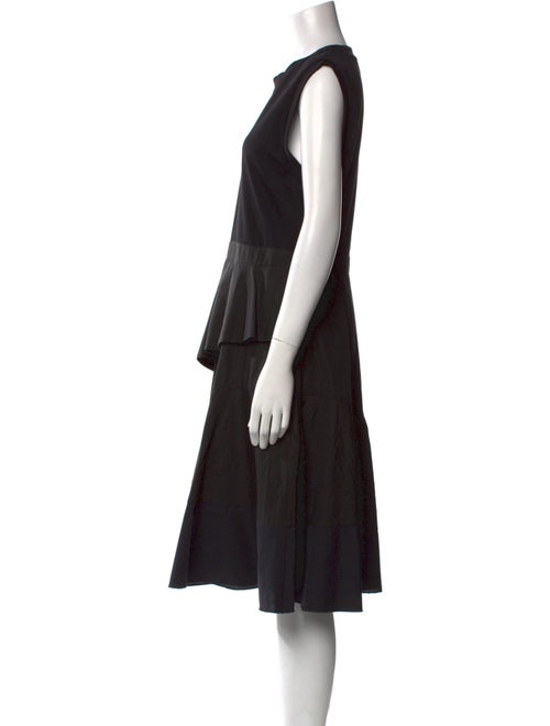 3.1 Phillip Lim Crew Neck Midi Length Dress