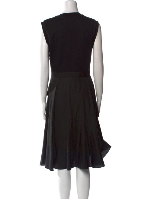 3.1 Phillip Lim Crew Neck Midi Length Dress