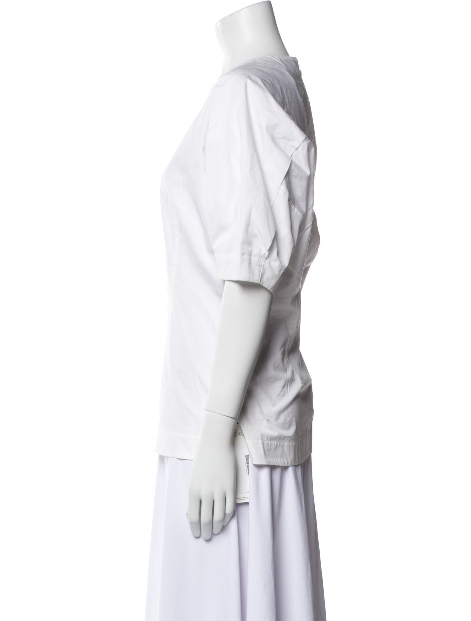 3.1 Phillip Lim Bateau Neckline Short Sleeve T-Shirt