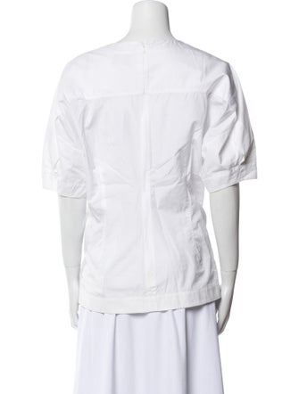 3.1 Phillip Lim Bateau Neckline Short Sleeve T-Shirt