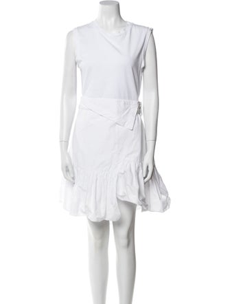 3.1 Phillip Lim Crew Neck Mini Dress