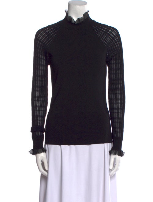 3.1 Phillip Lim Mock Neck Long Sleeve Top