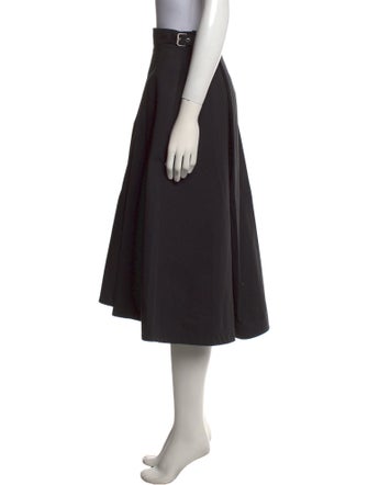 3.1 Phillip Lim Pleated Accents Midi Length Skirt