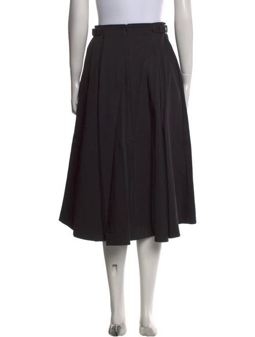 3.1 Phillip Lim Pleated Accents Midi Length Skirt