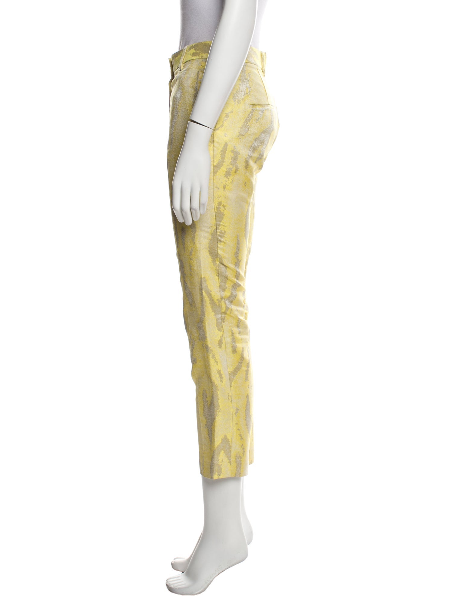 3.1 Phillip Lim Animal Print Straight Leg Pants