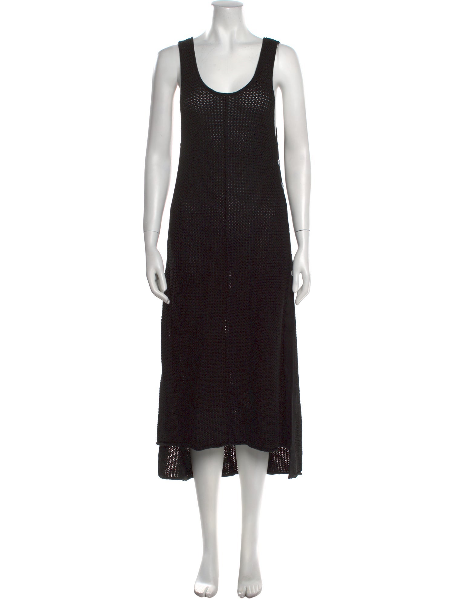 3.1 Phillip Lim Scoop Neck Midi Length Dress