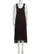 3.1 Phillip Lim Scoop Neck Midi Length Dress