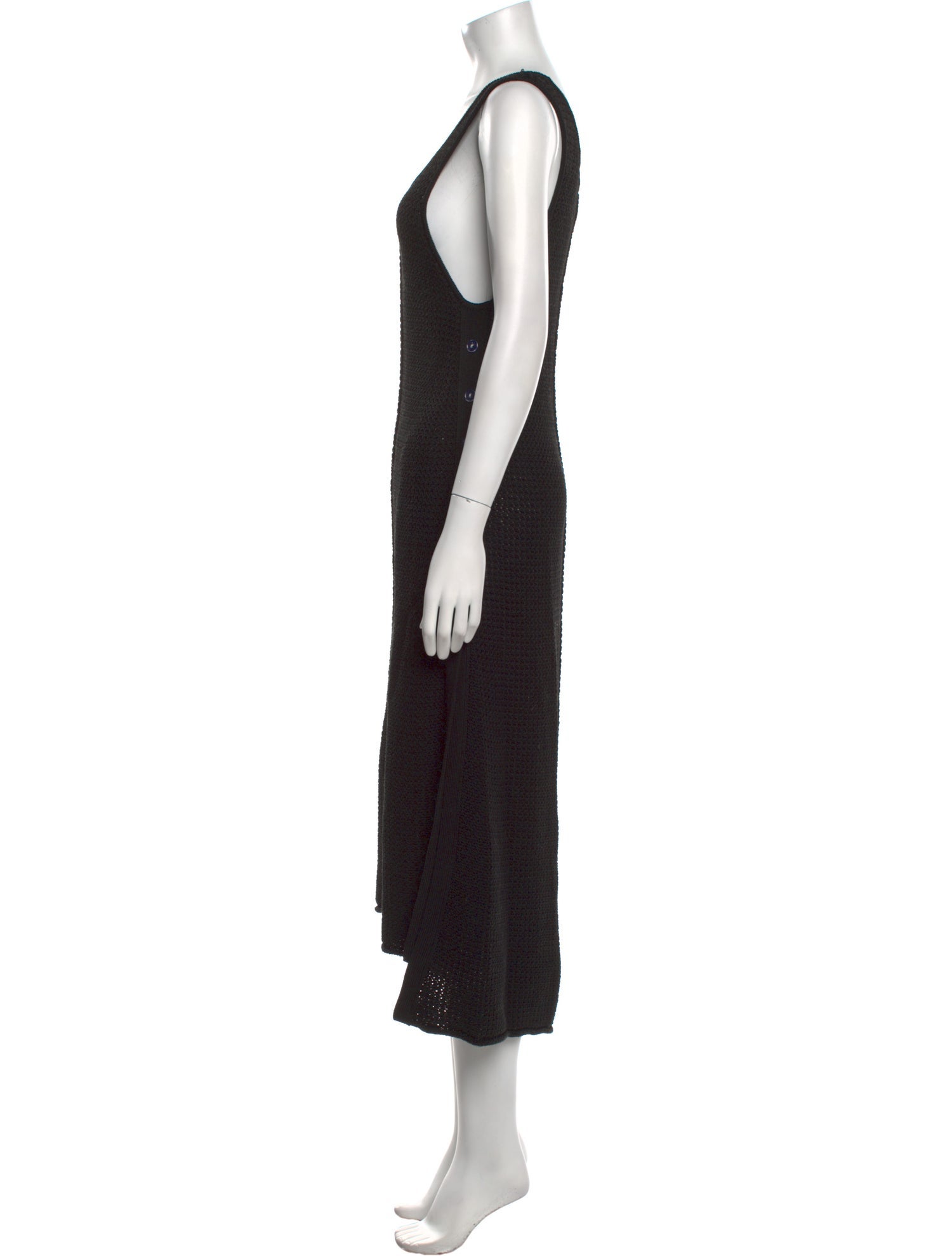 3.1 Phillip Lim Scoop Neck Midi Length Dress