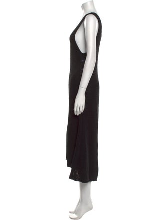 3.1 Phillip Lim Scoop Neck Midi Length Dress