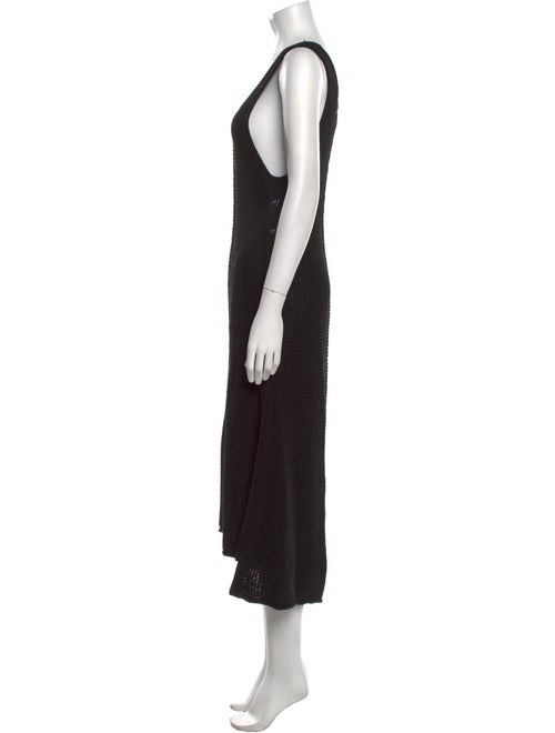 3.1 Phillip Lim Scoop Neck Midi Length Dress