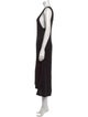 3.1 Phillip Lim Scoop Neck Midi Length Dress