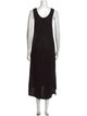 3.1 Phillip Lim Scoop Neck Midi Length Dress