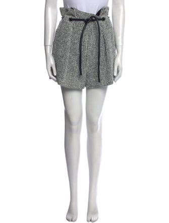 3.1 Phillip Lim Tweed Pattern Mini Shorts