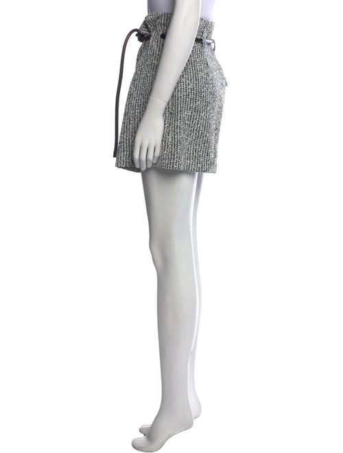 3.1 Phillip Lim Tweed Pattern Mini Shorts