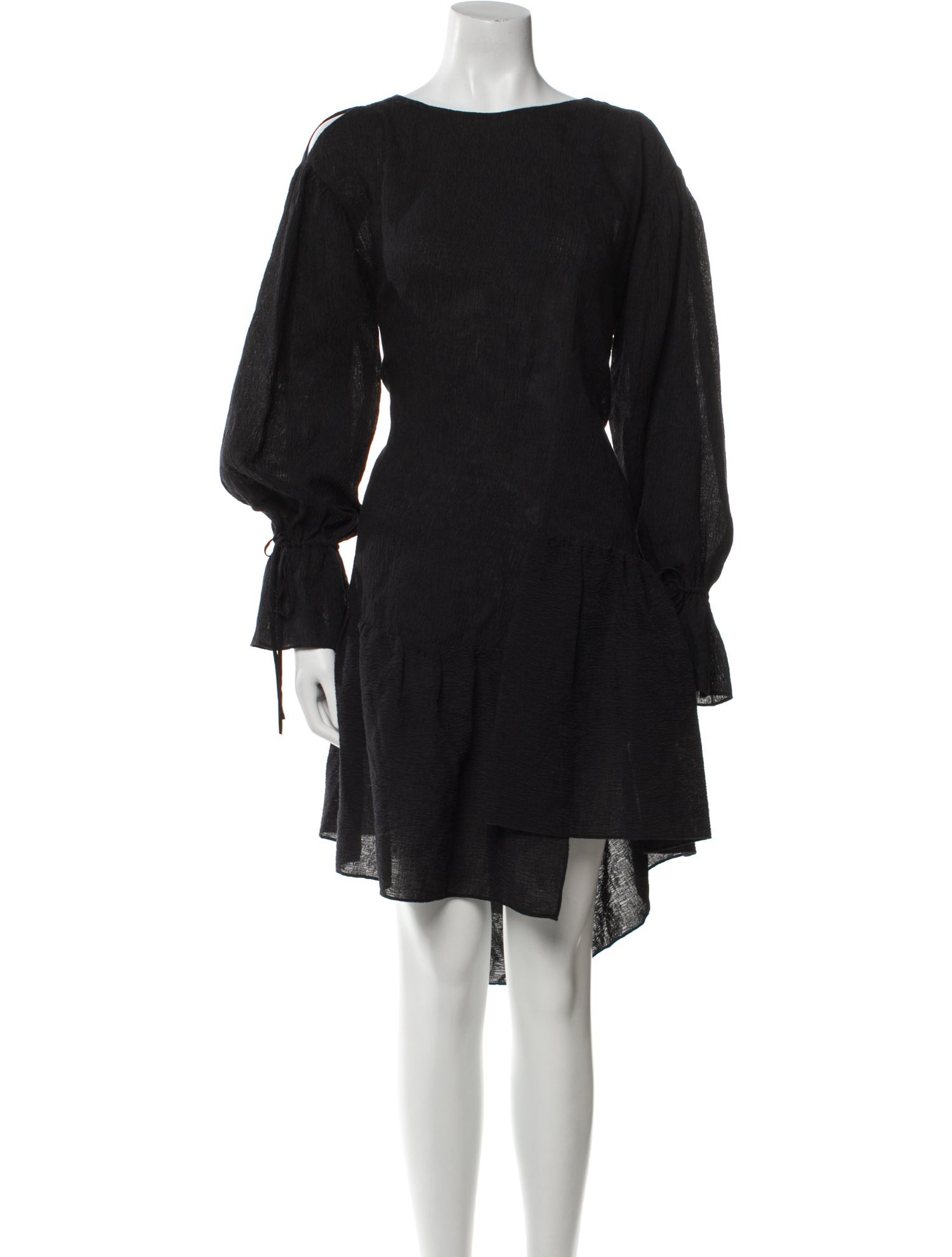 3.1 Phillip Lim Bateau Neckline Knee-Length Dress