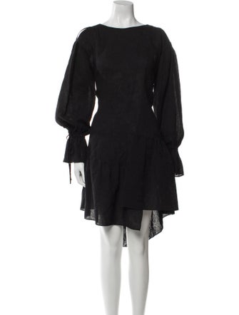 3.1 Phillip Lim Bateau Neckline Knee-Length Dress