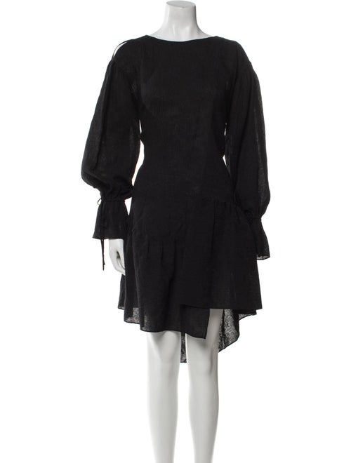 3.1 Phillip Lim Bateau Neckline Knee-Length Dress