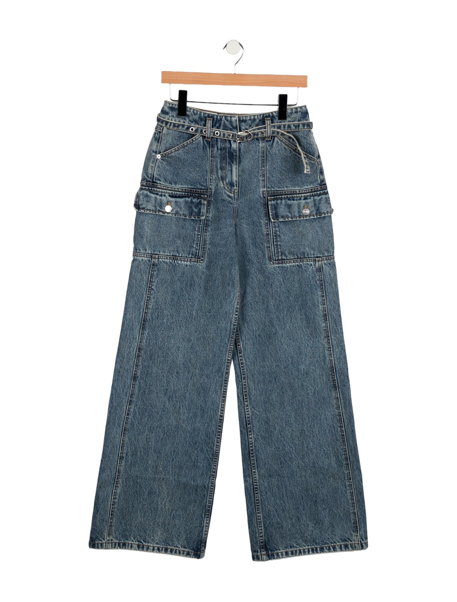3.1 Phillip Lim High-Rise Wide Leg Jeans