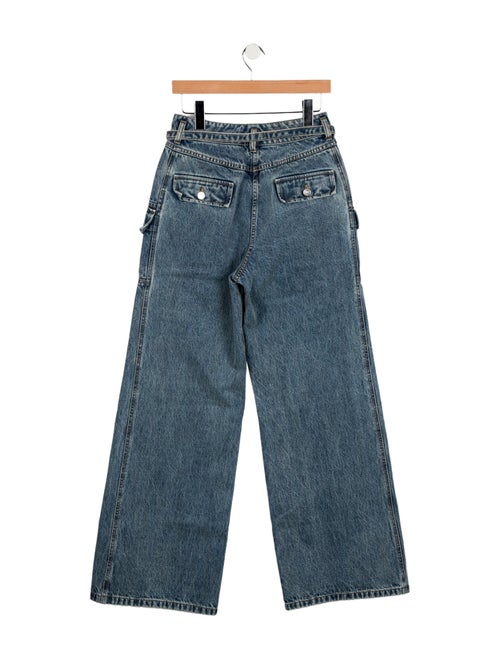 3.1 Phillip Lim High-Rise Wide Leg Jeans
