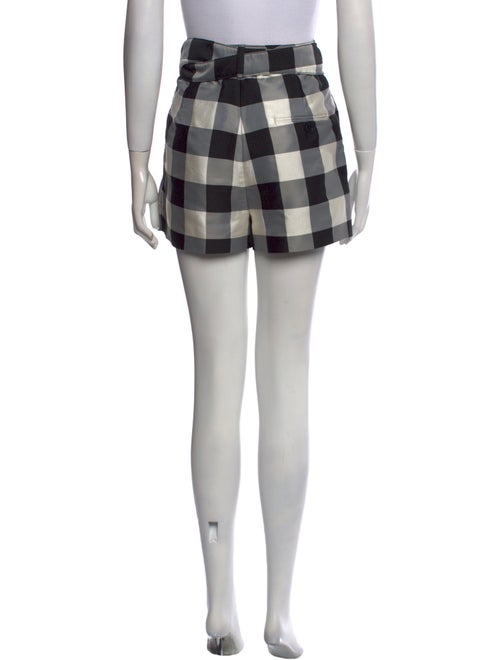 3.1 Phillip Lim Plaid Print Mini Shorts