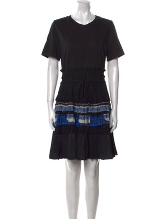 3.1 Phillip Lim Crew Neck Mini Dress