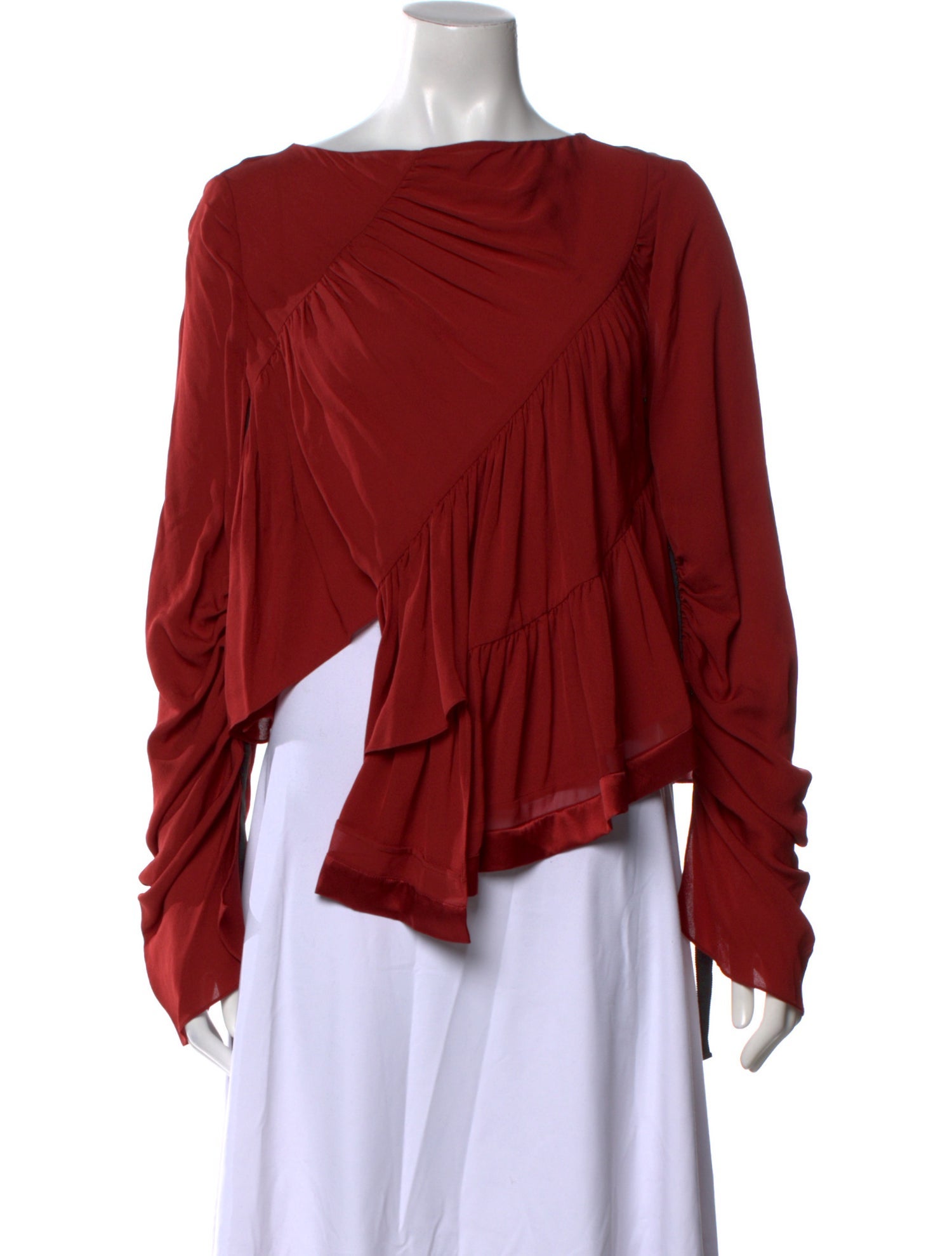 3.1 Phillip Lim Silk Off-The-Shoulder Blouse w/ Tags