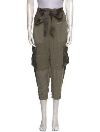 3.1 Phillip Lim Colorblock Pattern Skinny Leg Pants