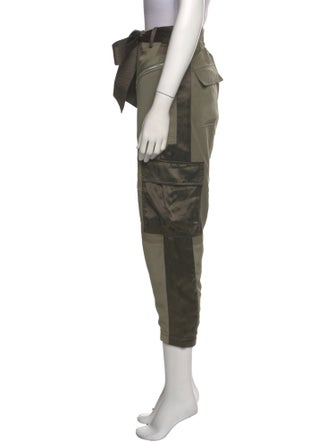 3.1 Phillip Lim Colorblock Pattern Skinny Leg Pants