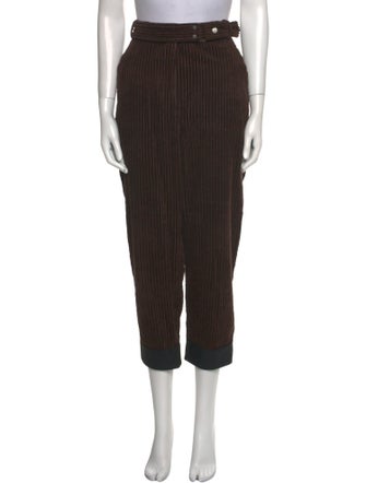3.1 Phillip Lim Striped Straight Leg Pants