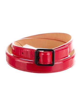 3.1 Phillip Lim Skinny Patent Leather Belt
