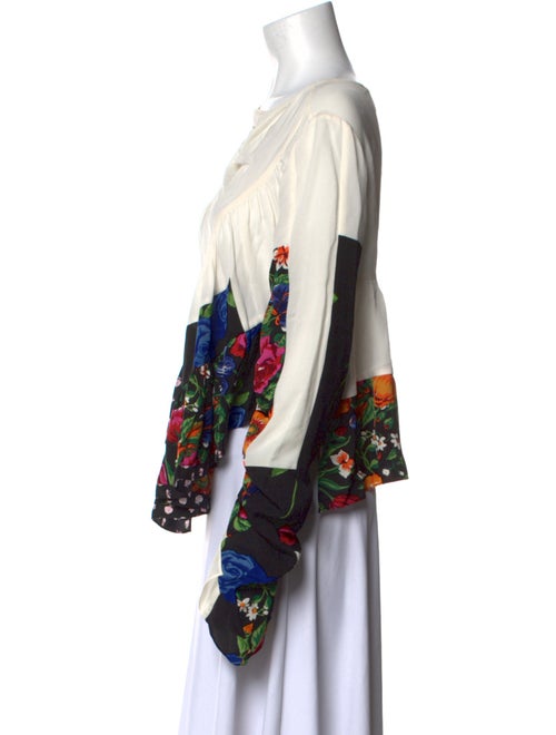 3.1 Phillip Lim Silk Printed Blouse