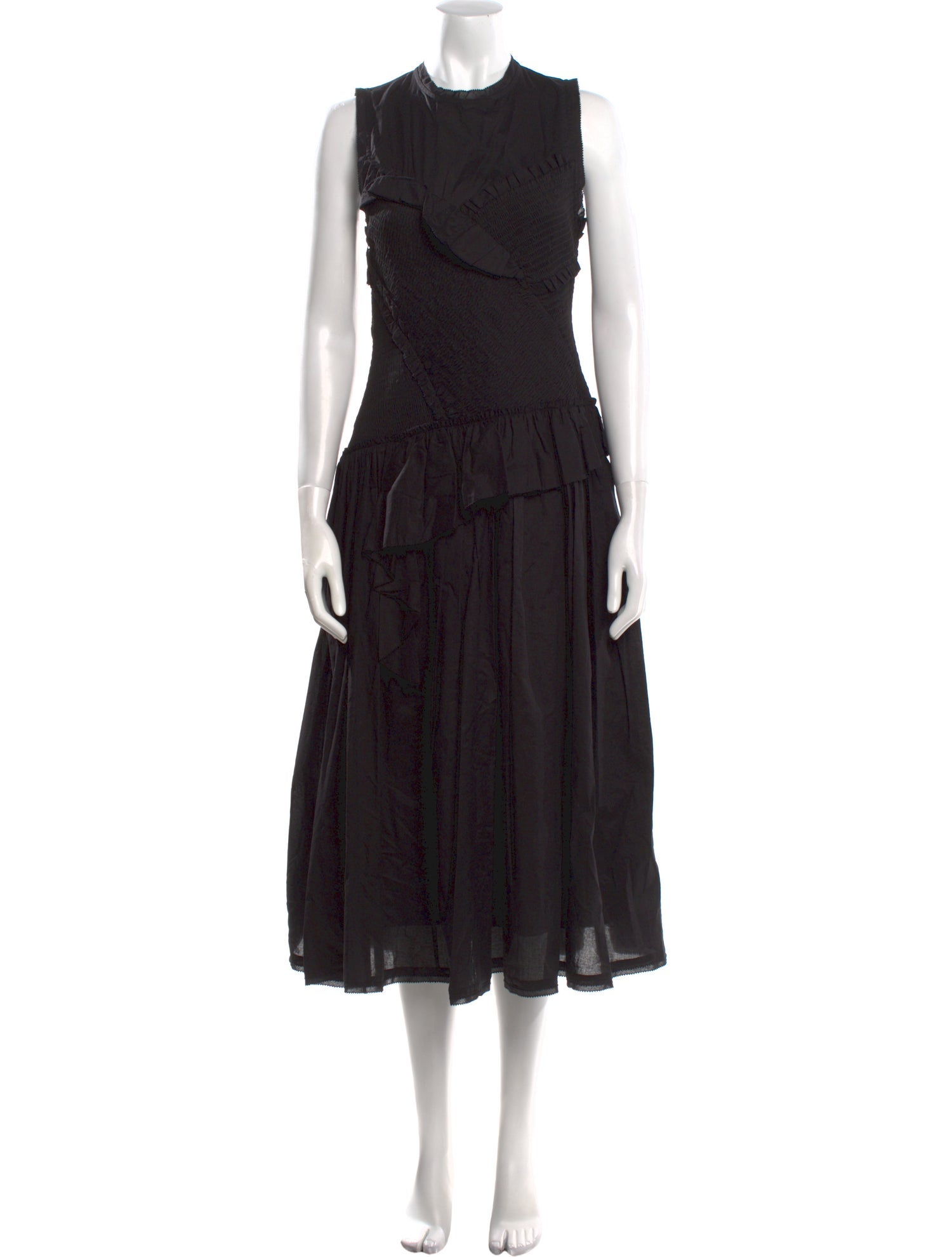 3.1 Phillip Lim Crew Neck Long Dress