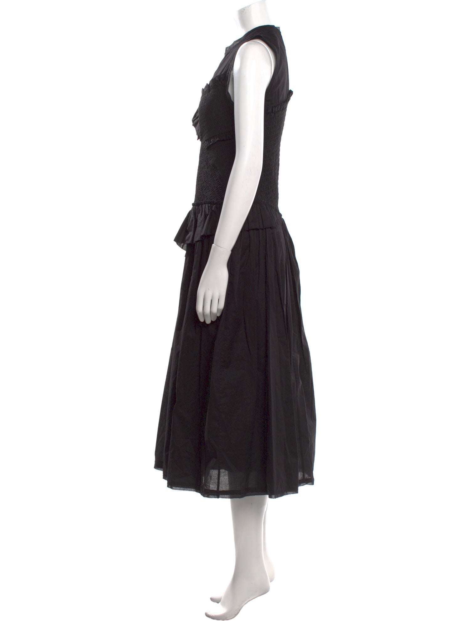 3.1 Phillip Lim Crew Neck Long Dress