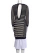 3.1 Phillip Lim Striped Crew Neck Tunic