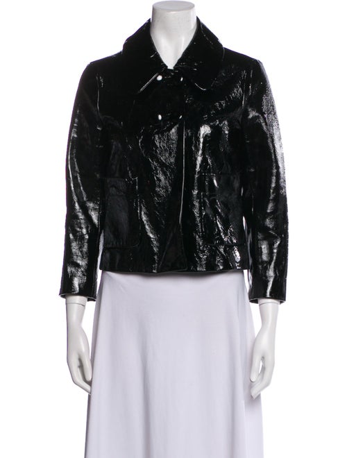 3.1 Phillip Lim Patent Leather Biker Jacket