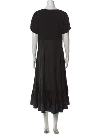 3.1 Phillip Lim Crew Neck Long Dress