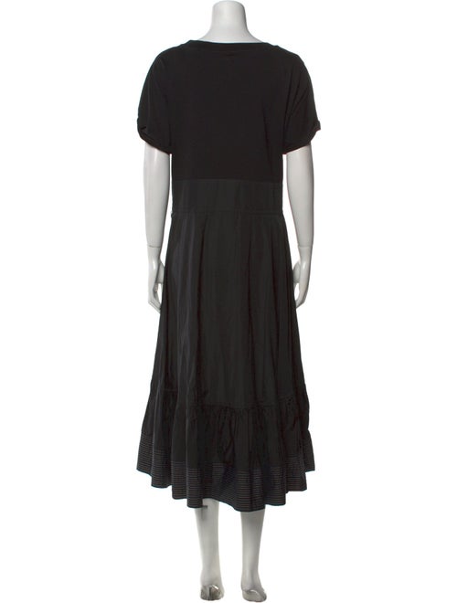 3.1 Phillip Lim Crew Neck Long Dress