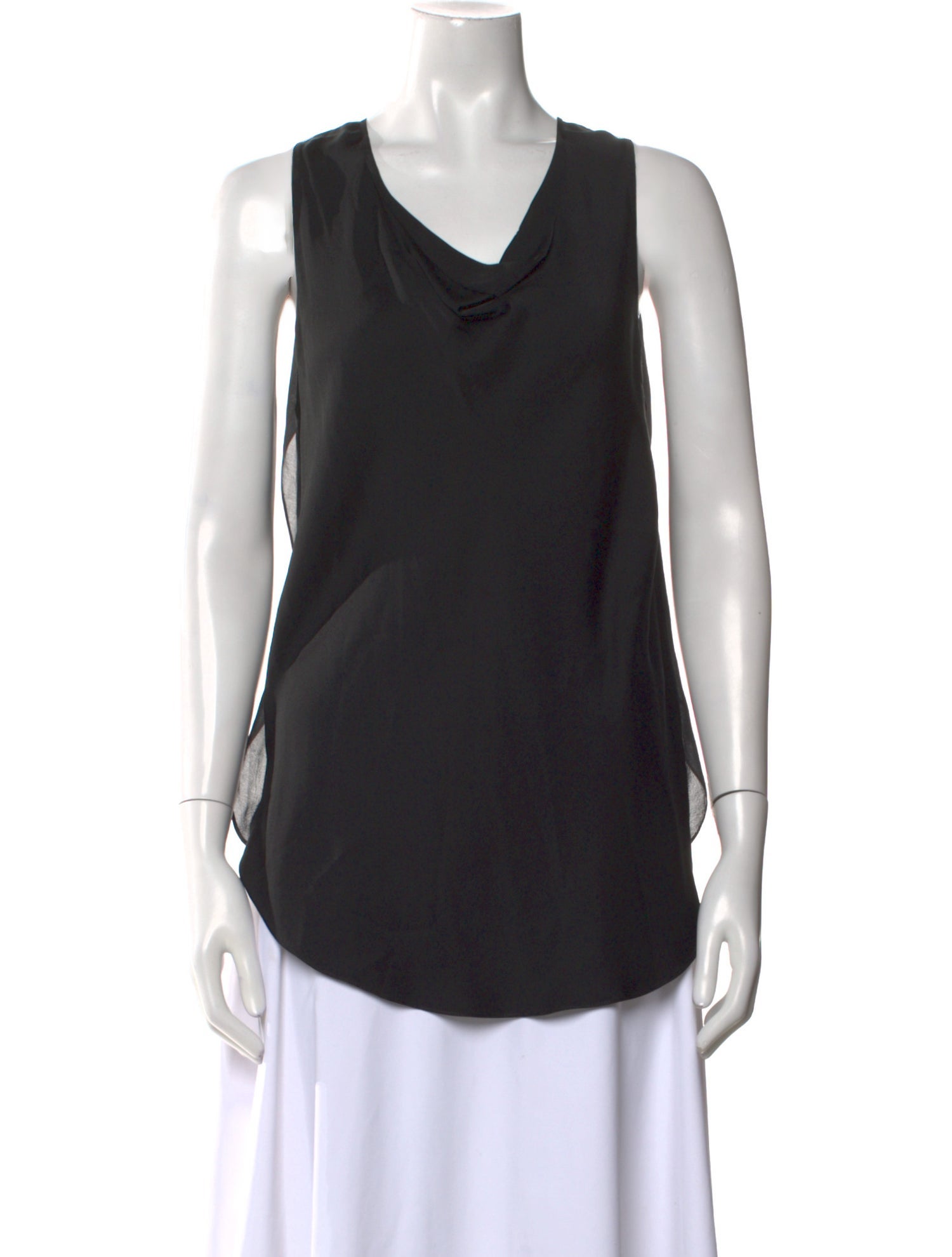 3.1 Phillip Lim Silk Cowl Neck Top