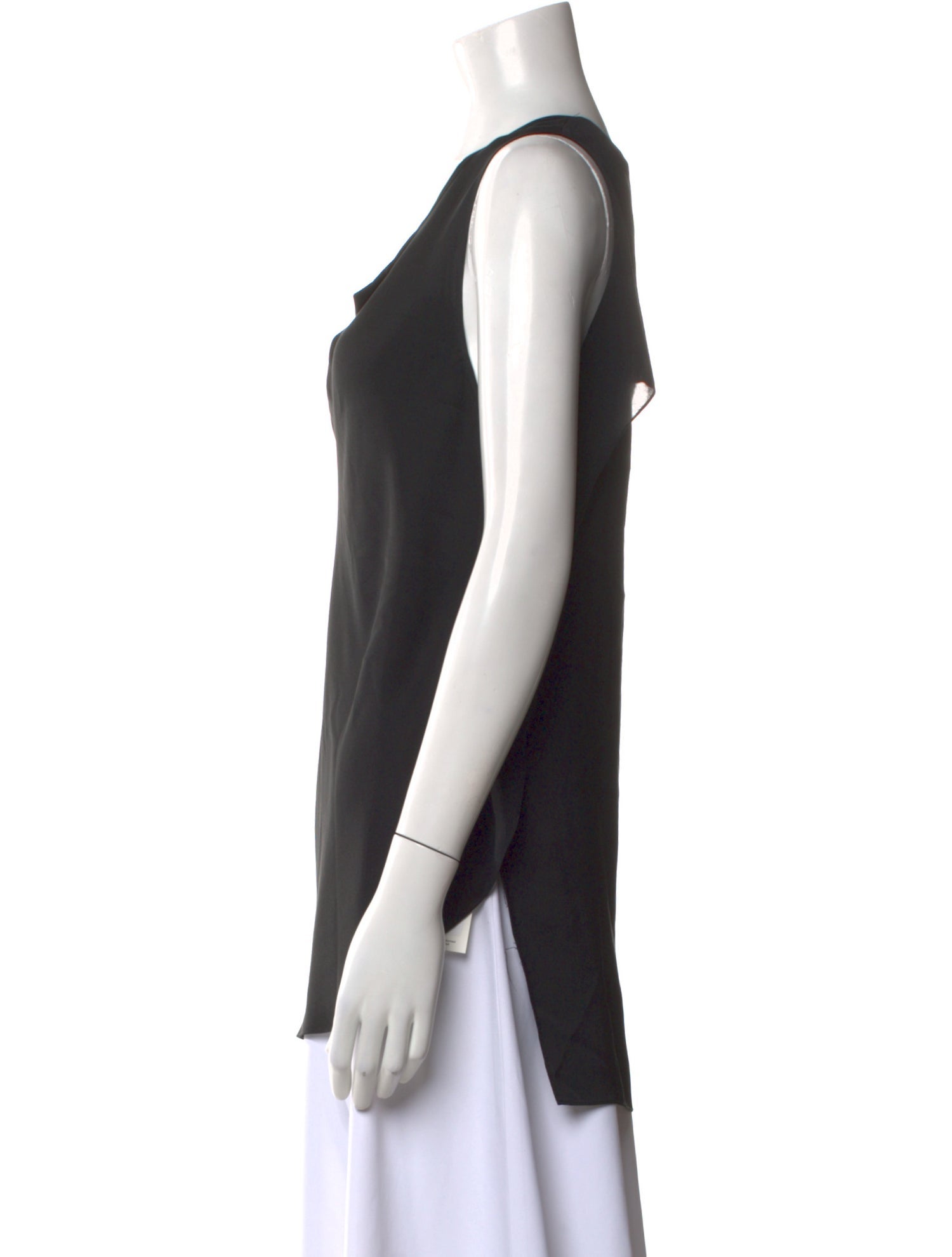 3.1 Phillip Lim Silk Cowl Neck Top