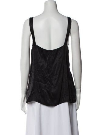 3.1 Phillip Lim Square Neckline Sleeveless Top