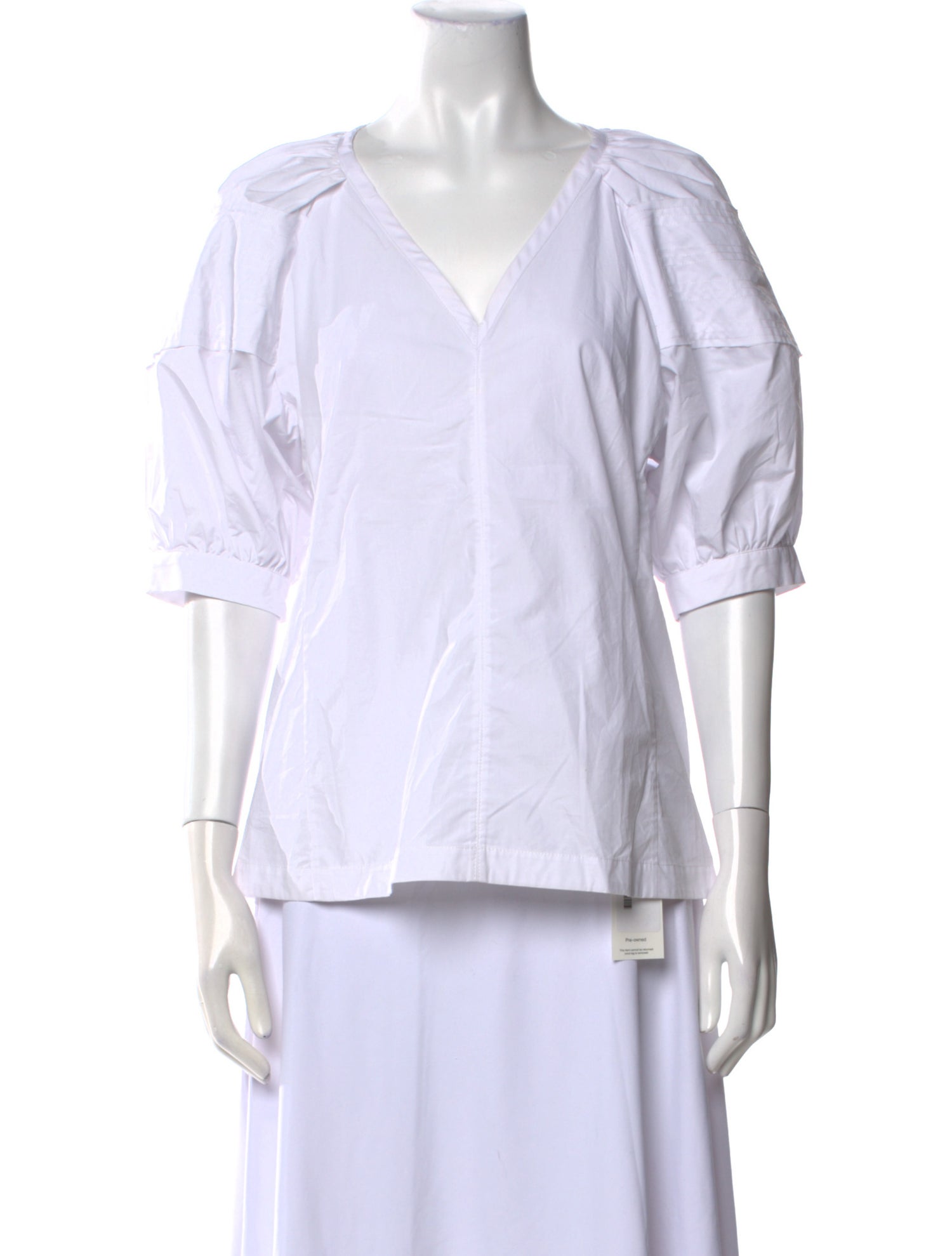 3.1 Phillip Lim V-Neck Three-Quarter Sleeve Blouse w/ Tags