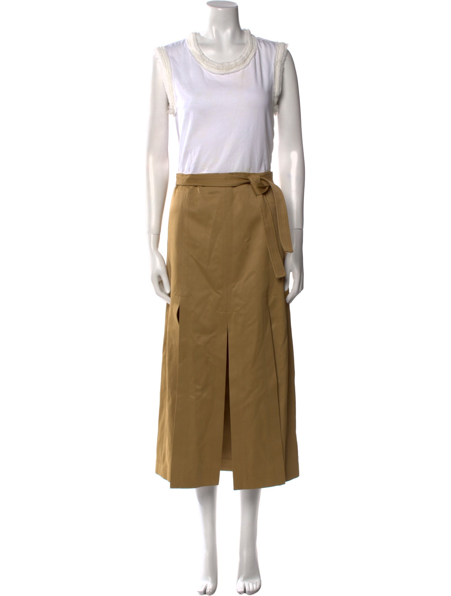 3.1 Phillip Lim Crew Neck Long Dress