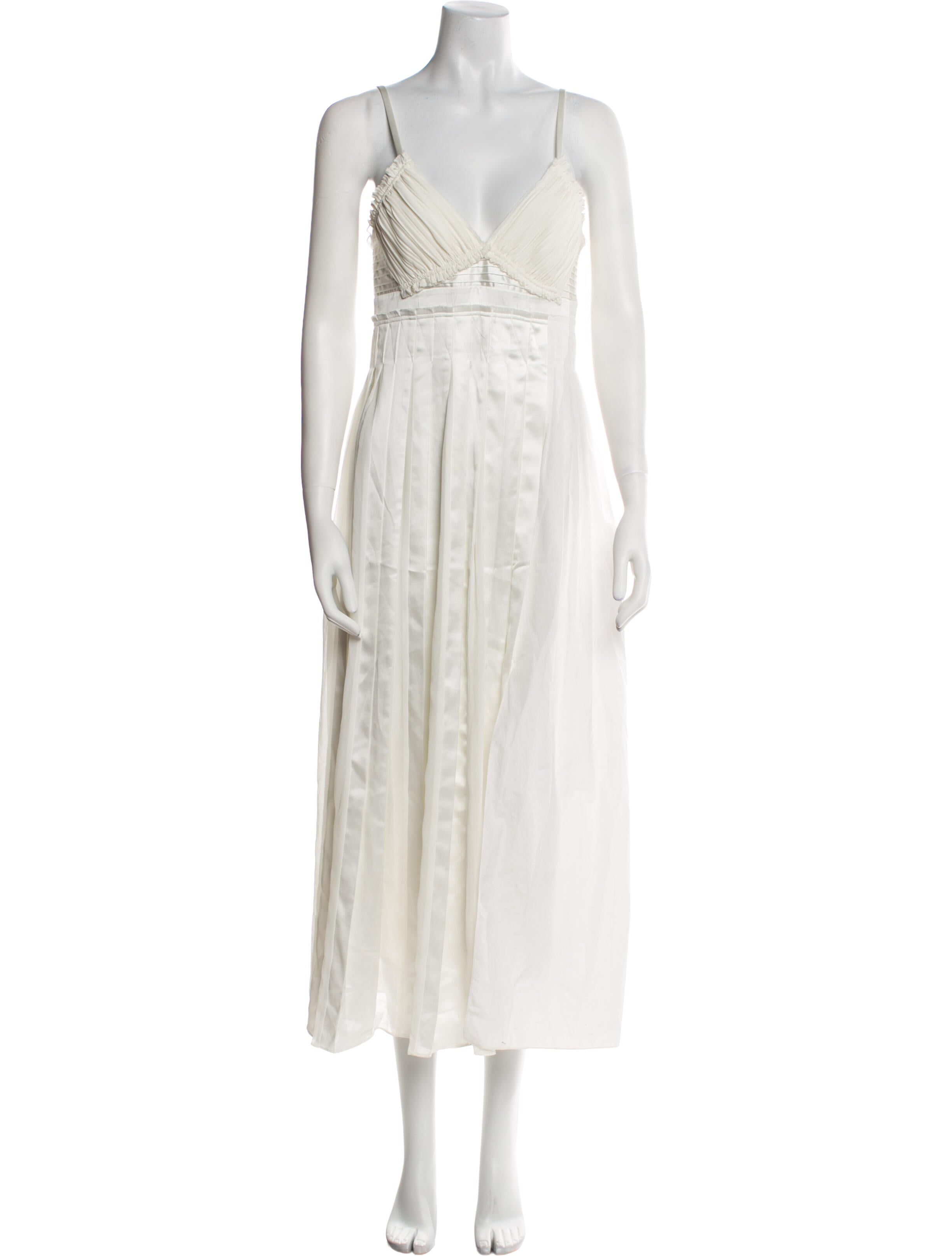 3.1 Phillip Lim V-Neck Long Dress