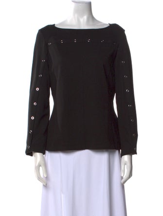 3.1 Phillip Lim Bateau Neckline Long Sleeve Blouse